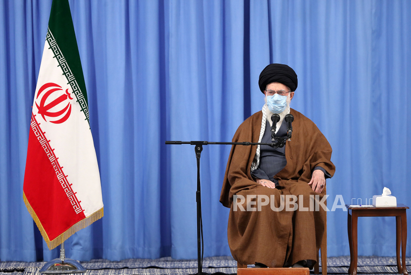 Pmimpin Tertinggi Iran Ayatollah Ali Khamenei.