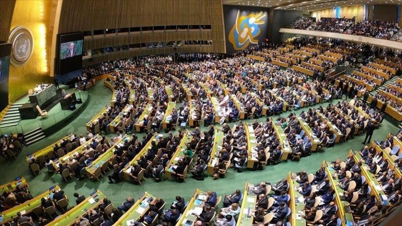 Resolusi Majelis Umum mendesak semua negara dan organisasi internasional untuk tidak mengakui setiap pencaplokan Rusia terhadap empat wilayah Ukraina