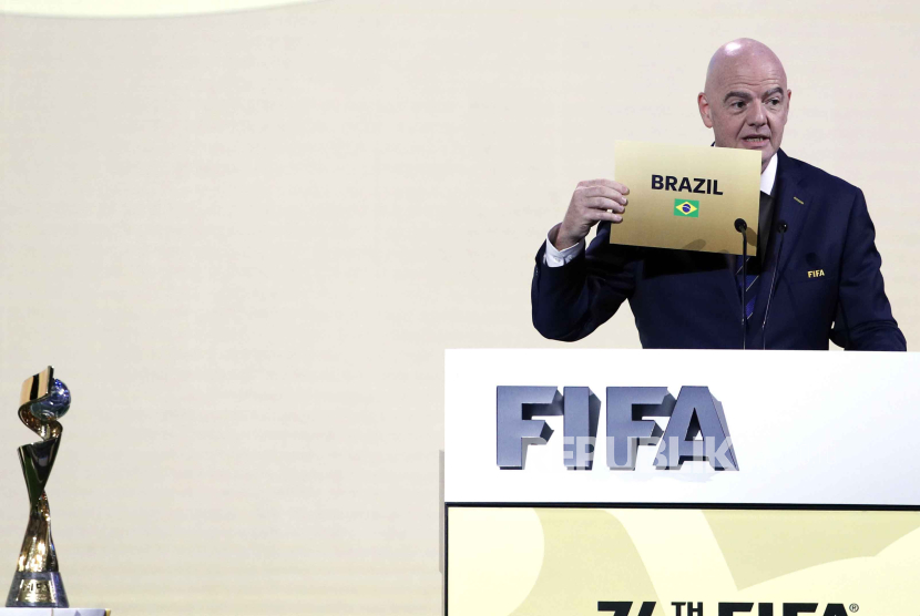  Presiden FIFA Gianni Infantino 