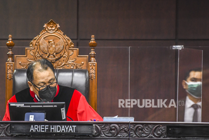 Ilustrasi. Ketua majelis hakim konstitusi Arief Hidayat mengatakan, ambang batas presiden atau presidential threshold merupakan kebijakan hukum terbuka atau open legal policy.
