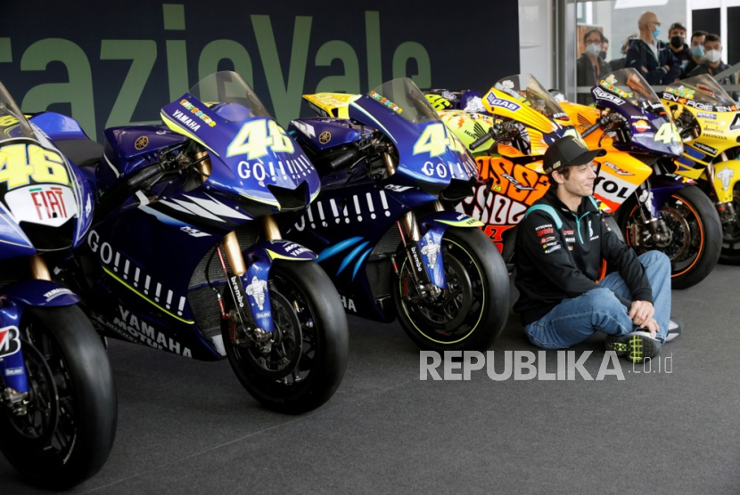 Motor-motor yang pernah ditunggangi legenda MotoGP, Valentino Rossi.