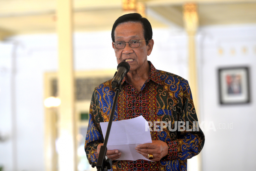 Gubernur DIY sekaligus Raja Keraton Yogyakarta, Sri Sultan Hamengku Buwono (HB) X.