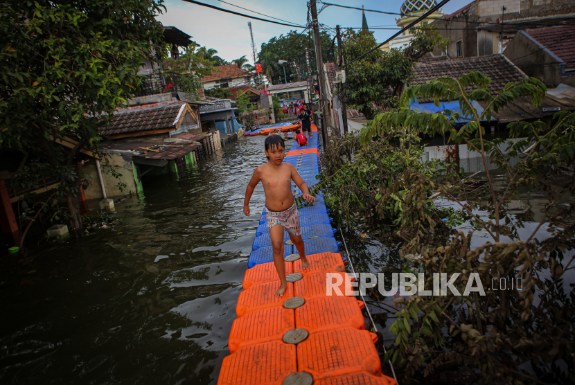 Titik banjir mencapai 15 kecamatan di Kabupaten Karawang, Jawa Barat (Foto: ilustrasi)