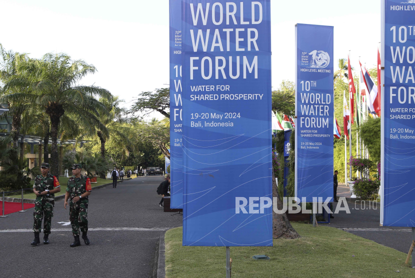 Suasana World Water Forum di Bali.