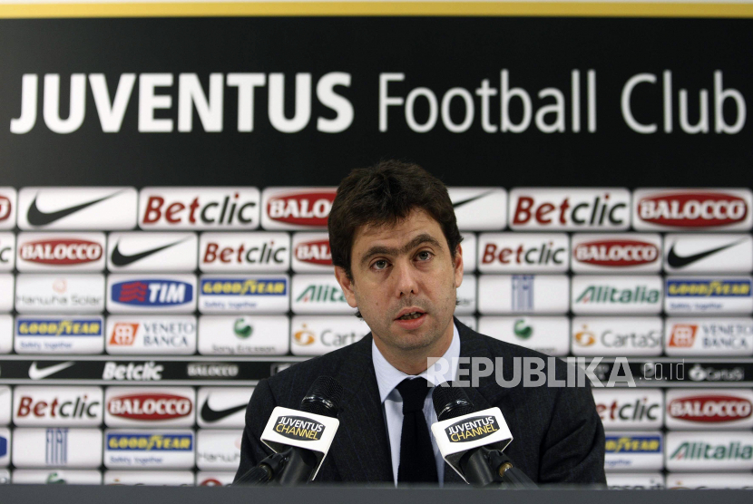 Presiden Juventus Andrea Agnelli.