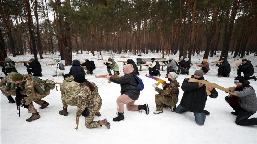 Pasukan Ukraina di bawah struktur 