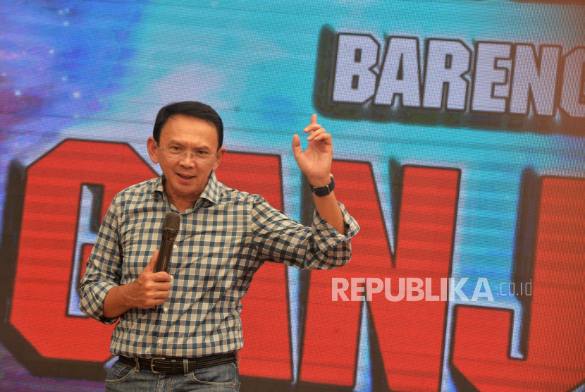 Politikus PDI Perjuangan Basuki Tjahaja Purnama alias Ahok.