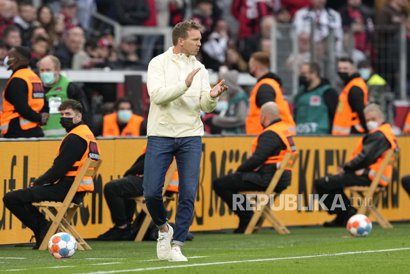 Pelatih Bayern Muenchen Julian Nagelsmann.
