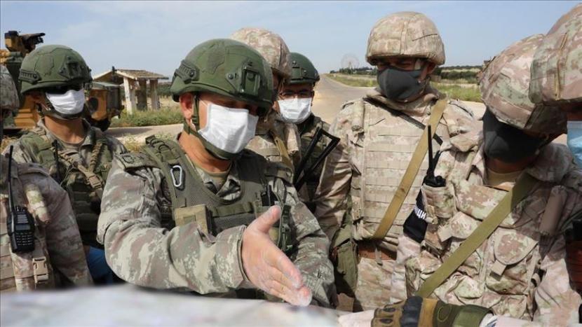 Turki, Rusia gelar patroli gabungan ke-20 di Suriah utara.