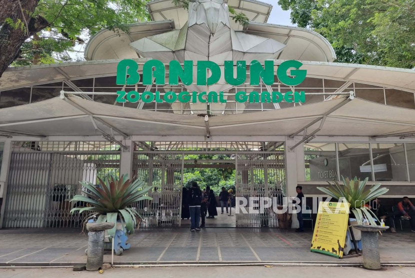 Kebun Binatang Bandung. Terjadi peningkatan jumlah pengunjung di Kebun Binatang Bandung pada libur Nataru.