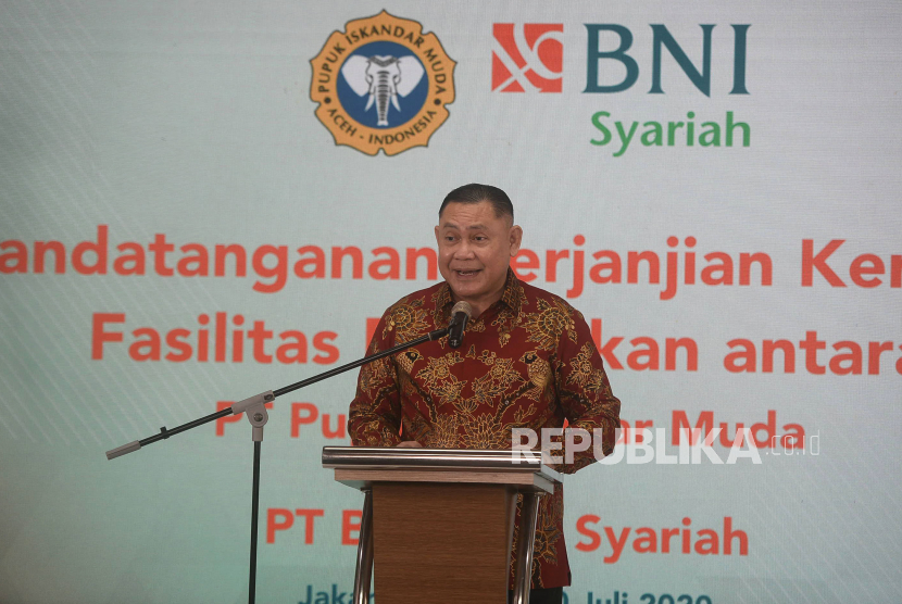 Direktur Utama BNI Syariah Abdullah Firman Wibowo.