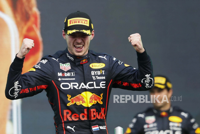 Pembalap Formula satu Belanda Max Verstappen dari Red Bull Racing.