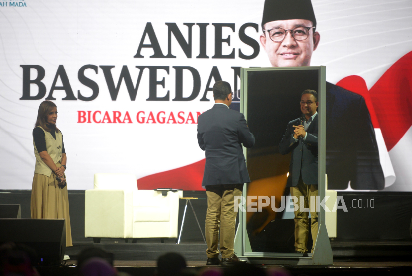 Bakal calon presiden (Bacapres) Koalisi Perubahan untuk Persatuan, Anies Baswedan.
