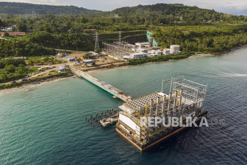 Pembangkit listrik PLN Indonesia Power.
