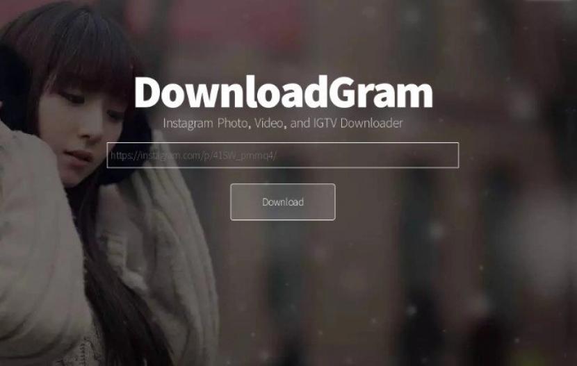 Downloadgram: Download Foto, Video, IGTV, Story & Reels Instagram Menggunkan Link 1 Klik