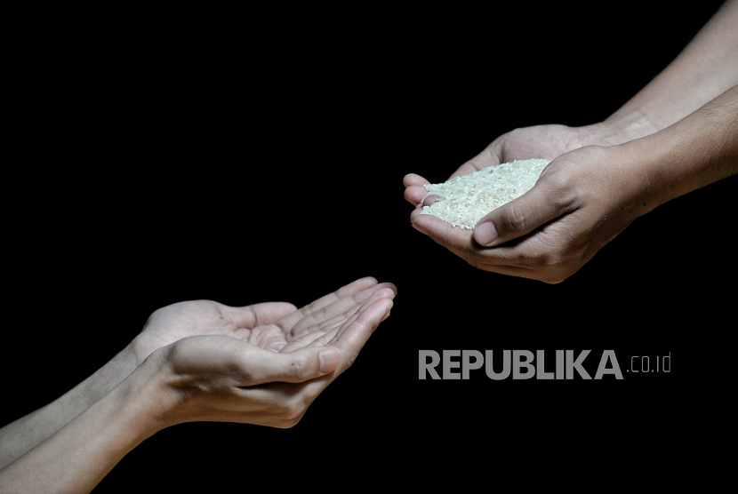 Pemrov Riau Dorong Himpun Potensi Zakat Rp 1,8 Triliun. Foto:   Ilustrasi Zakat. Republika/Thoudy Badai