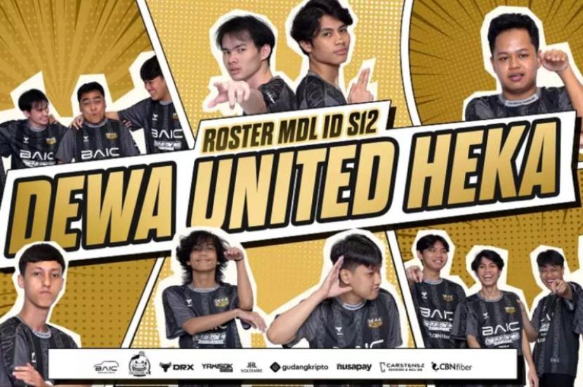 Dewa United Heka Siap Tampil di MDL ID Musim ke-12