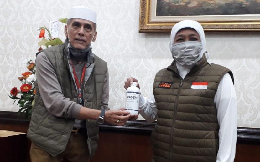 Habib Solo Sumbang Probiotik, Berharap Khofifah-Risma Rukun