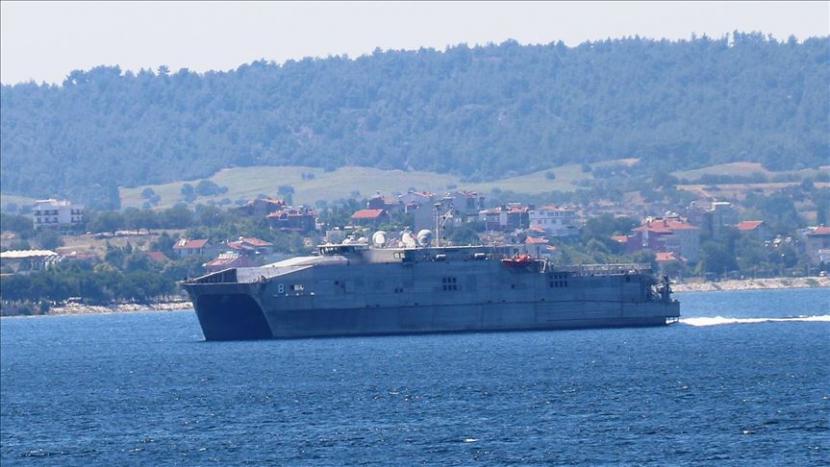 Kementerian Pertahanan Rusia menuding kapal perang militer Amerika Serikat melanggar perbatasan nasional di Laut Jepang.