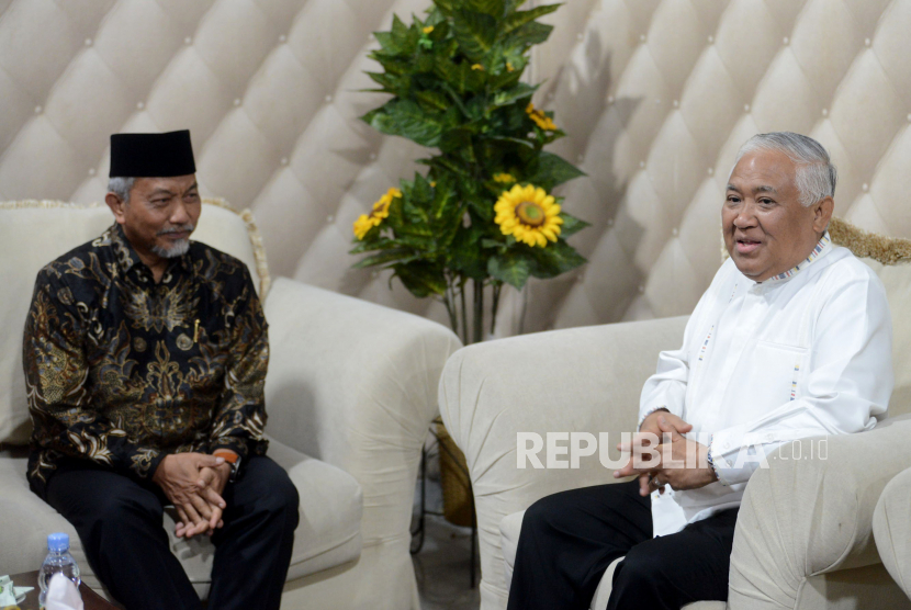 Silaturahim Presiden PKS Bertemu Dengan Din Syamsudin | Republika Online