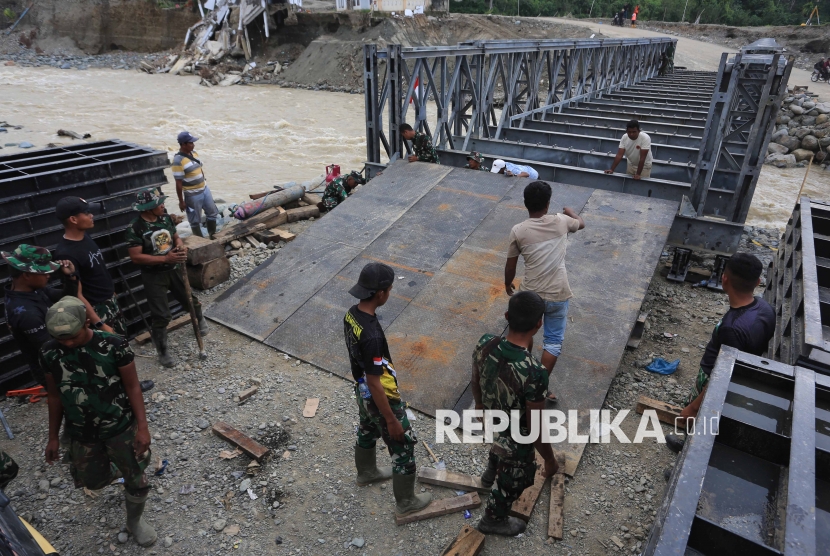 Pembangunan Jembatan Penghubung Aceh Tengah-Nagan Raya Ditargetkan Selesai Pertengahan Januari