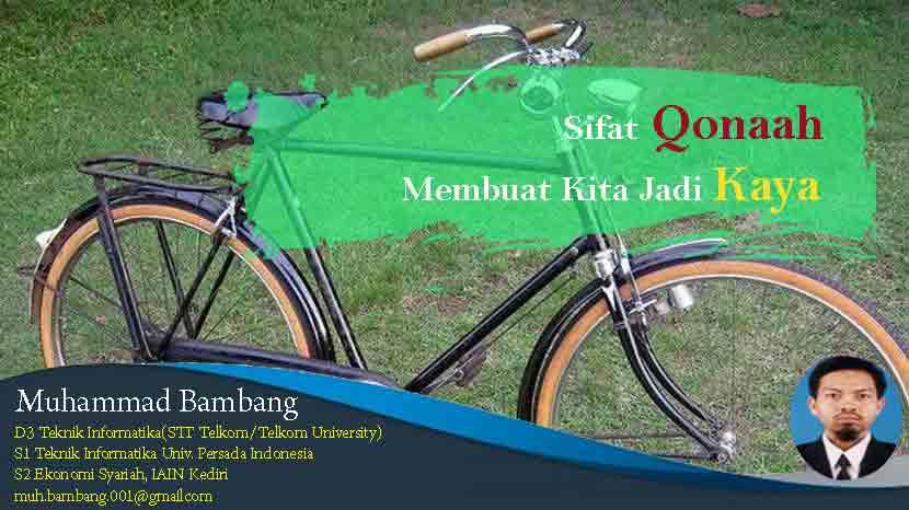 Sifat Qonaah Membuat Kita Jadi Kaya