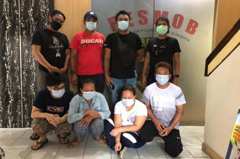 Satu Keluarga di Surabaya Jadi Komplotan Copet