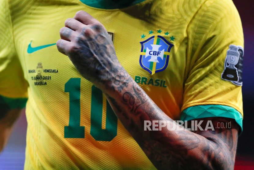 Foto jersey Brasil Neymar Jr.