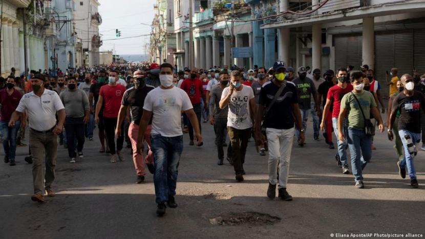 Aksi Demo Kuba