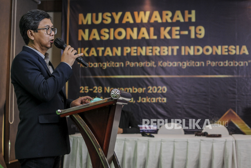 Ketua Umum Ikatan Penerbit Indonesia (IKAPI) Arys Hilman Nugraha.