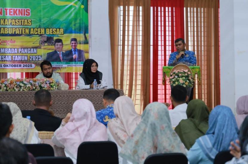 Dinas Pertanian Aceh Besar tingkatkan kapasitas penyuluh.