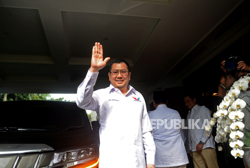 Ketua Umum Partai Perindo Hary Tanoesoedibjo. Hary Tanoe mengatakan akan mendukung capres yang menjadi pilihan Jokowi. (ilustrasi)