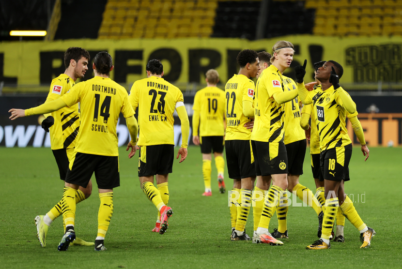 Para pemain Borussia Dortmund (ilustrasi)