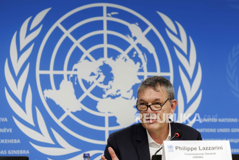 Komisaris Jenderal Badan PBB untuk Pengungsi Palestina (UNRWA), Philippe Lazzarini. 