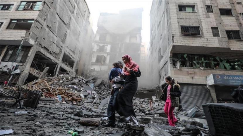Kondisi Hidup di Gaza Kian Buruk Setahun Pascaperang Israel | Republika Online Mobile