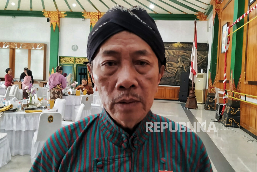 Pj Wali Kota Yogyakarta, Sugeng Purwanto di Kompleks Balai Kota Yogyakarta, Jumat (7/6/2024).