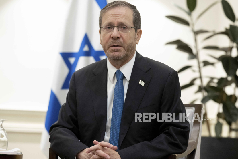 Presiden Israel Isaac Herzog menuduh Mahkamah Internasional (ICJ) salah mengartikan pernyataannya terkait operasi militer ke Jalur Gaza pascaserangan Hamas 7 Oktober 2023. (ilustrasi)