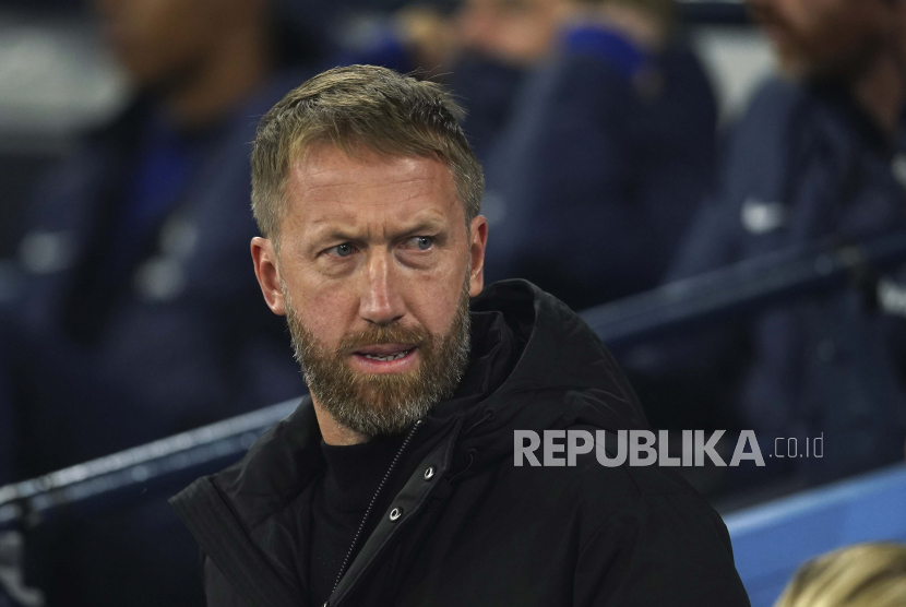  Pelatih kepala Chelsea Graham Potter 