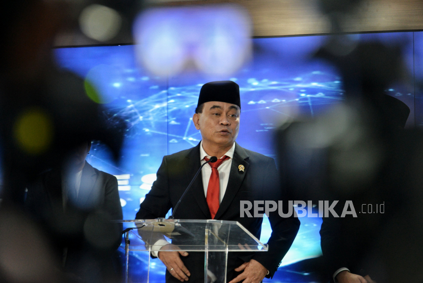 Menteri Komunikasi dan Informatika (Menkominfo) Budi Arie Setiadi. Pengamat sebut tugas berat dalam reshuffle kabinet ada di Kemenkominfo dan Kemenag.