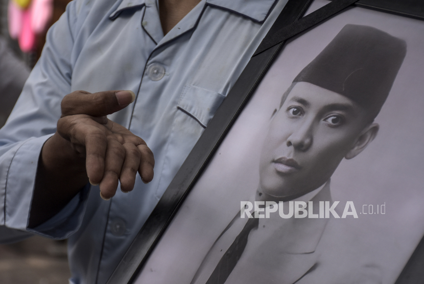 Foto mantan Presiden RI, Soekarno.