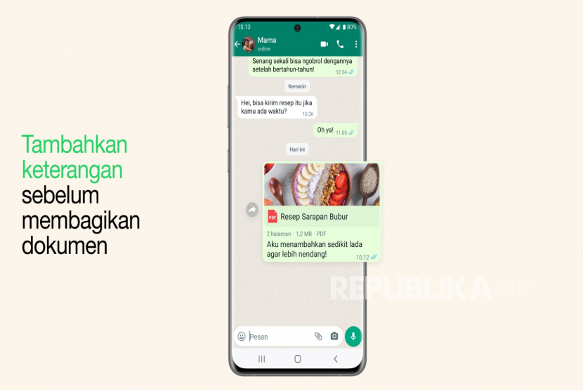  WhatsApp akan segera menambahkan fitur baru polling alias jajak pendapat ke grup komunitas penggunanya./ilustrasi