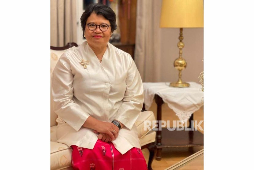 Duta Besar Republik Indonesia untuk Denmark Dewi Savitri Wahab. 