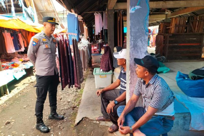 Polres Pasaman Barat Tingkatkan Patroli Cegah Premanisme di Pasar