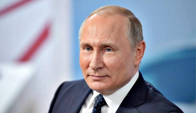 Presiden Rusia Vladimir Putin. (TASS/Russian Presidential Press and Information Office/Alexei Druzhinin)