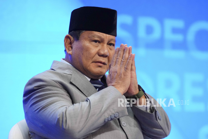 Presiden terpilih RI Prabowo Subianto