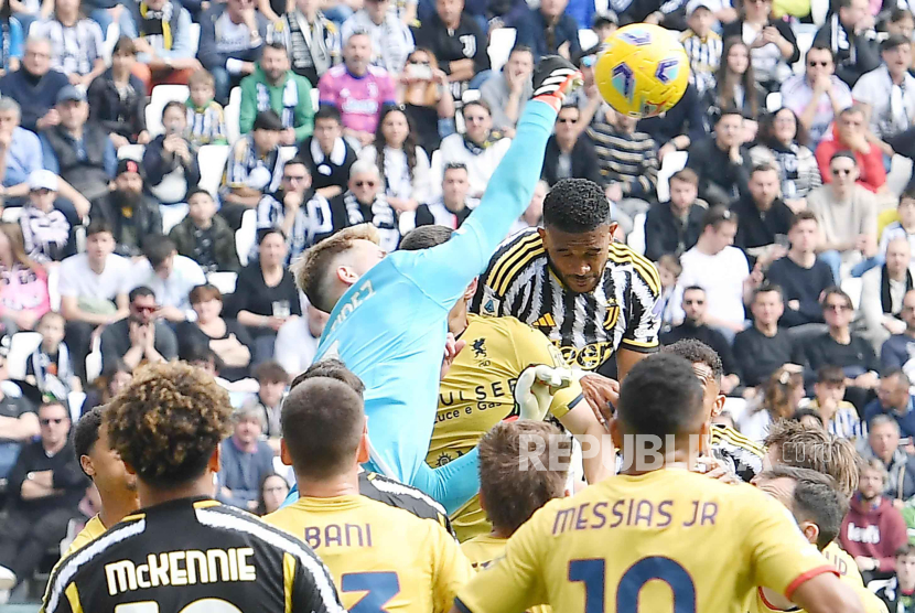  Juventus Vs Gerona, Ahad (17/3/2024). 