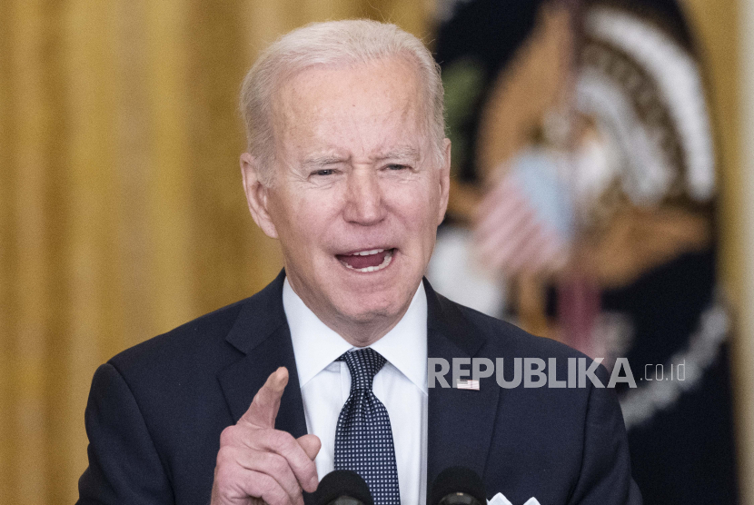  Presiden Joe Biden mengatakan status darurat nasional Covid-19 Amerika Serikat diperpanjang