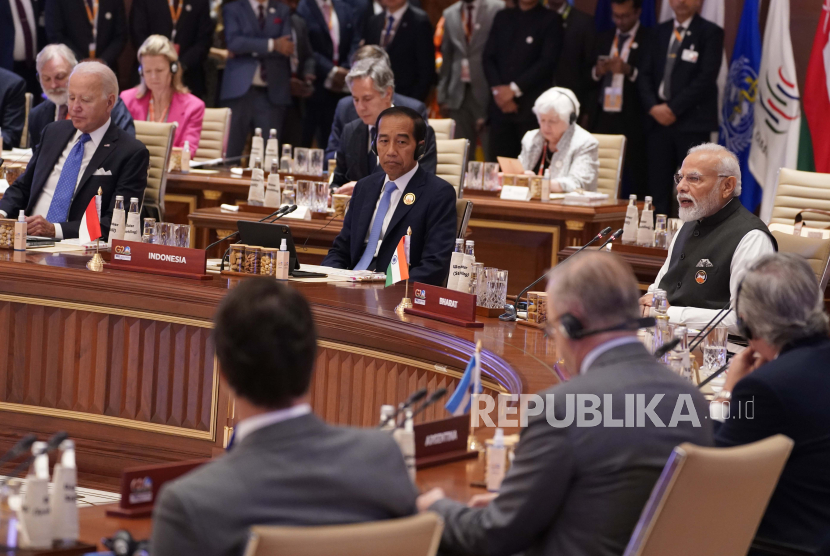  Perdana Menteri India Narendra Modi telah secara resmi mengumumkan keanggotaan Uni Afrika di pembukaan G20. (ilustrasi).