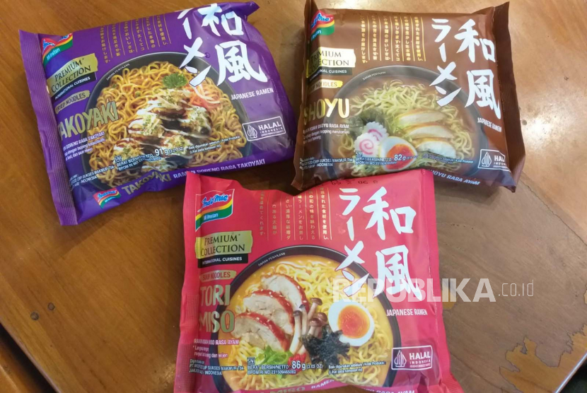 Indomie merilis Premium Collection Ramen Series yang terdiri atas tiga varian rasa yaitu Tori Miso Ramen dan Shoyu Ramen untuk varian kuah, serta Takoyaki untuk varian goreng. 