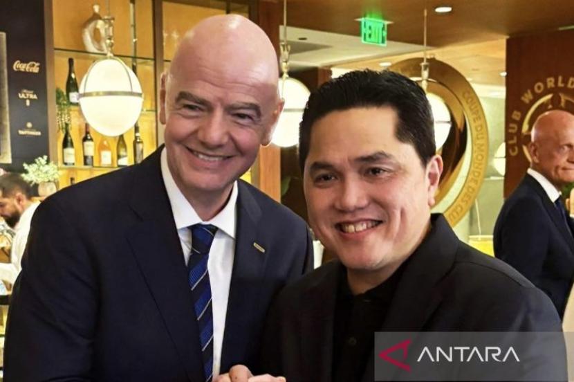 Erick Thohir Dilantik Menjadi Menpora, Presiden FIFA Berikan Ucapan Selamat